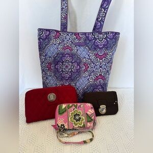 Vera Bradley 4pc bundle